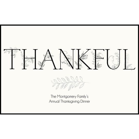Thankful Placemats